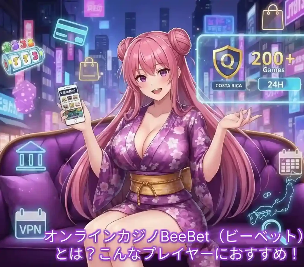 オンラインカジノBeeBet（ビーベット）とは？こんなプレイヤーにおすすめ！