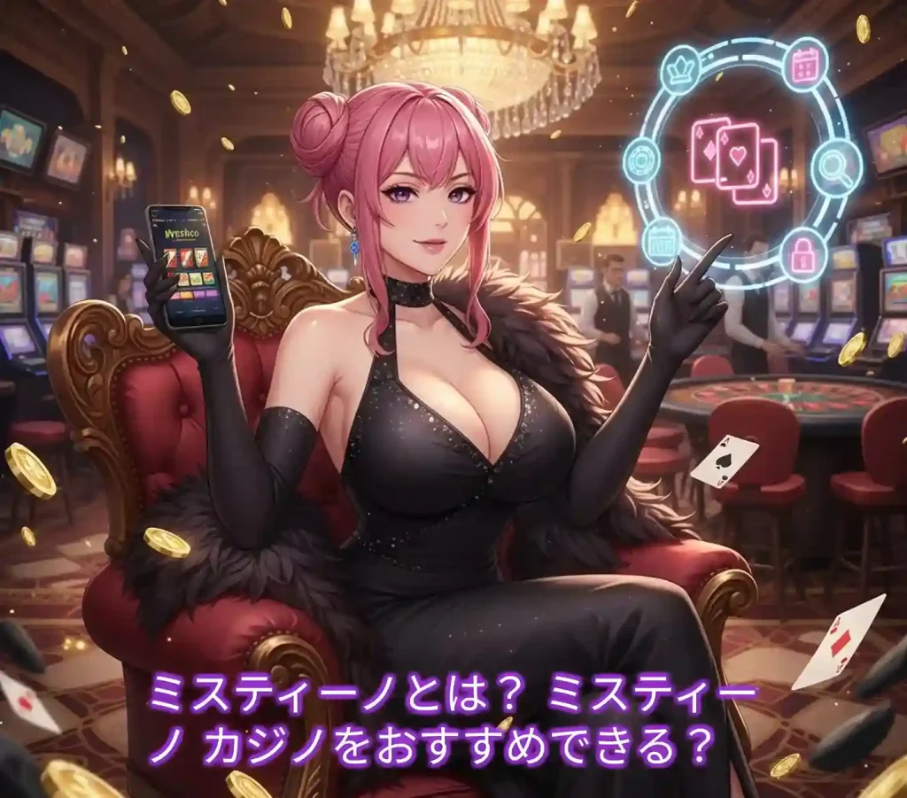 ミスティーノとは? ミスティー ノ カジノをおすすめできる?