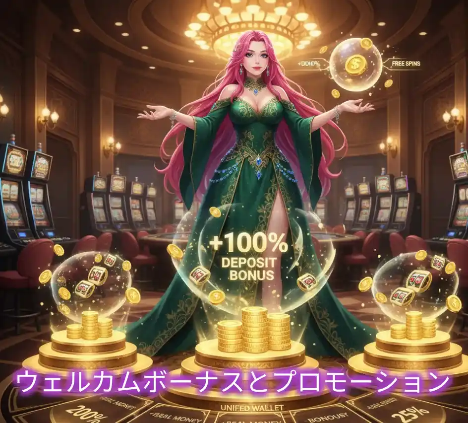 ウェルカムボーナスとプロモーション
