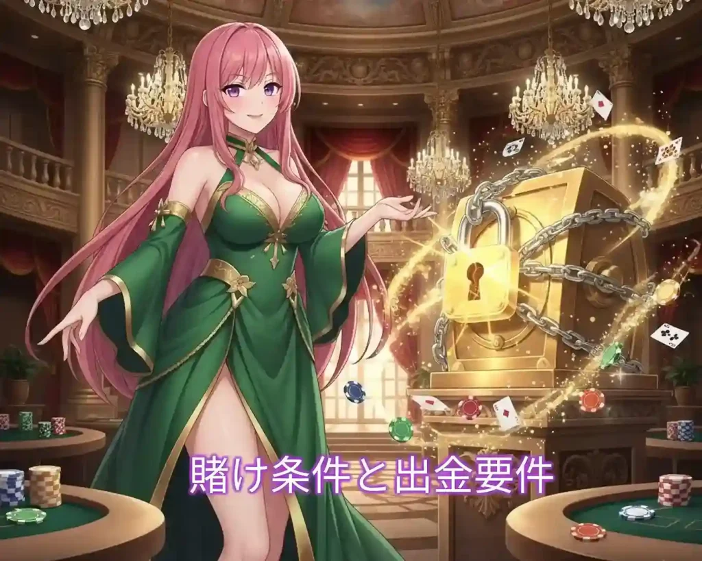 賭け条件と出金要件